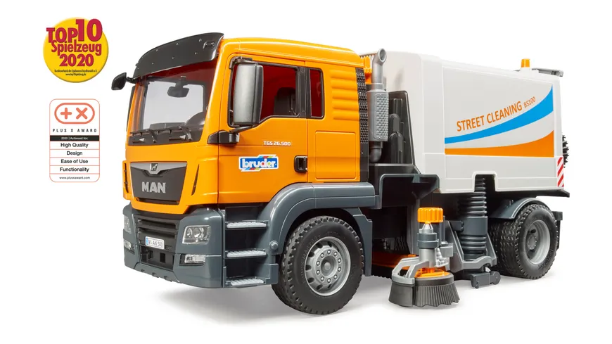 BRUDER - MAN TGS LKW Straßenreinigung 03780