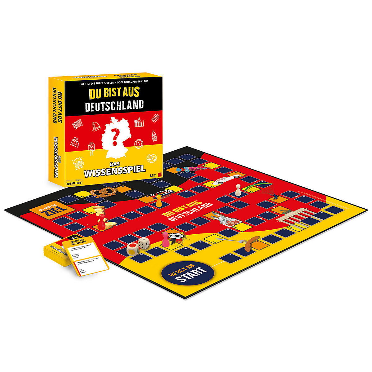 Brettspiel Du bist aus Deutschland