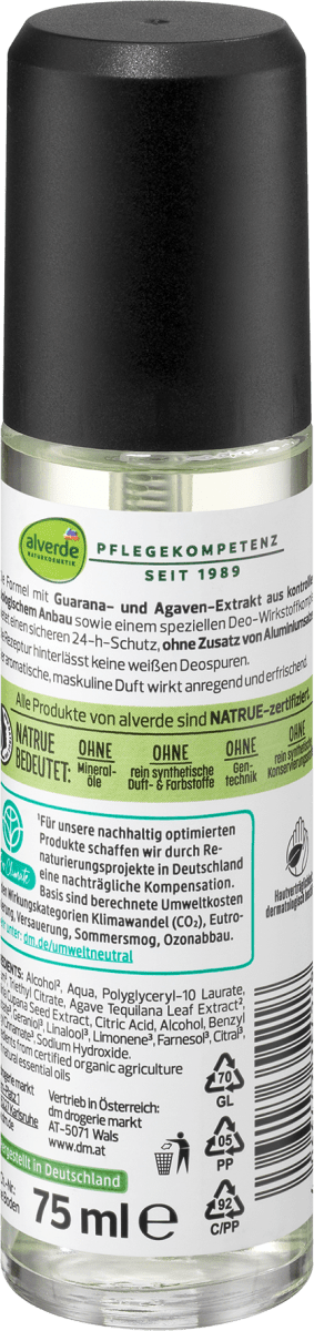 Deo-Zerstäuber Active Nature, 75 ml