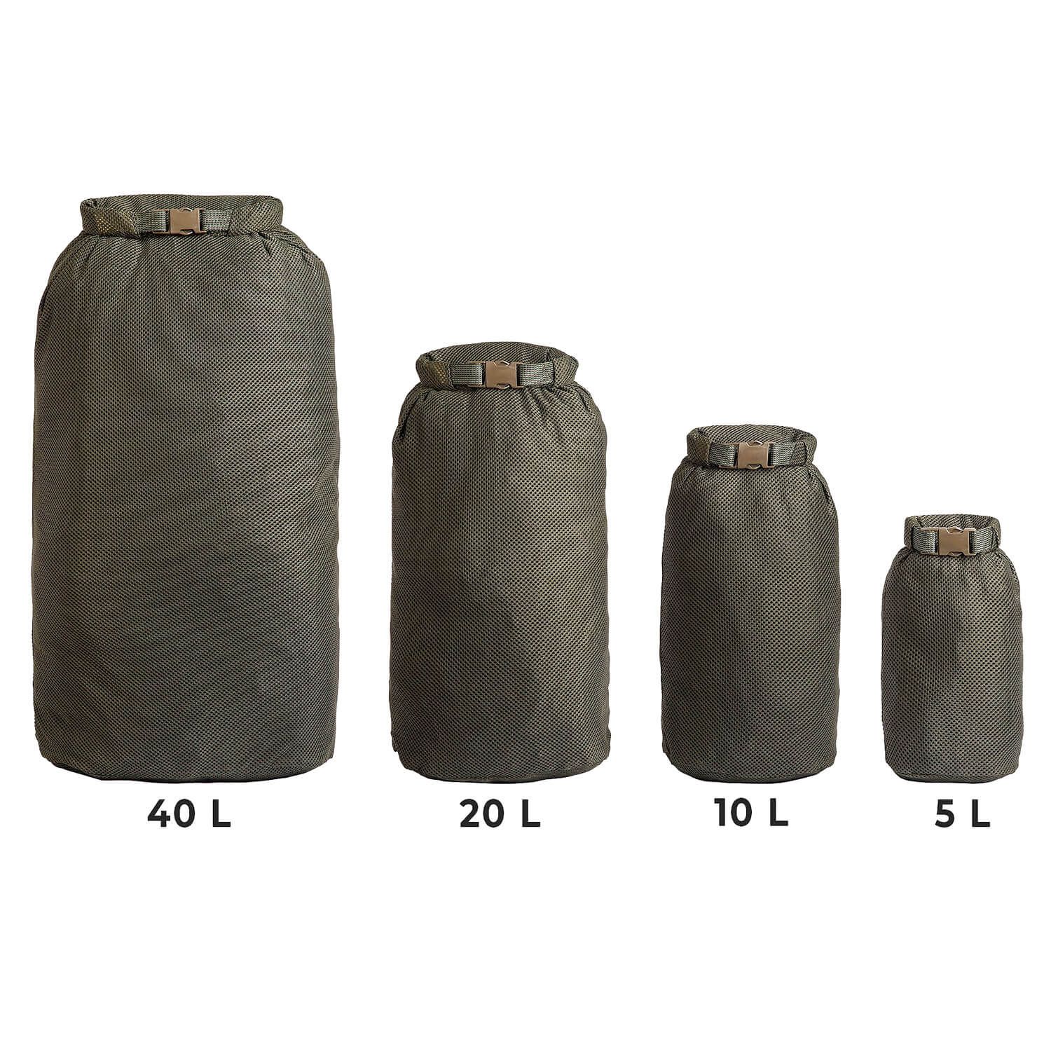 Rolltop Stuffsack Mesh
