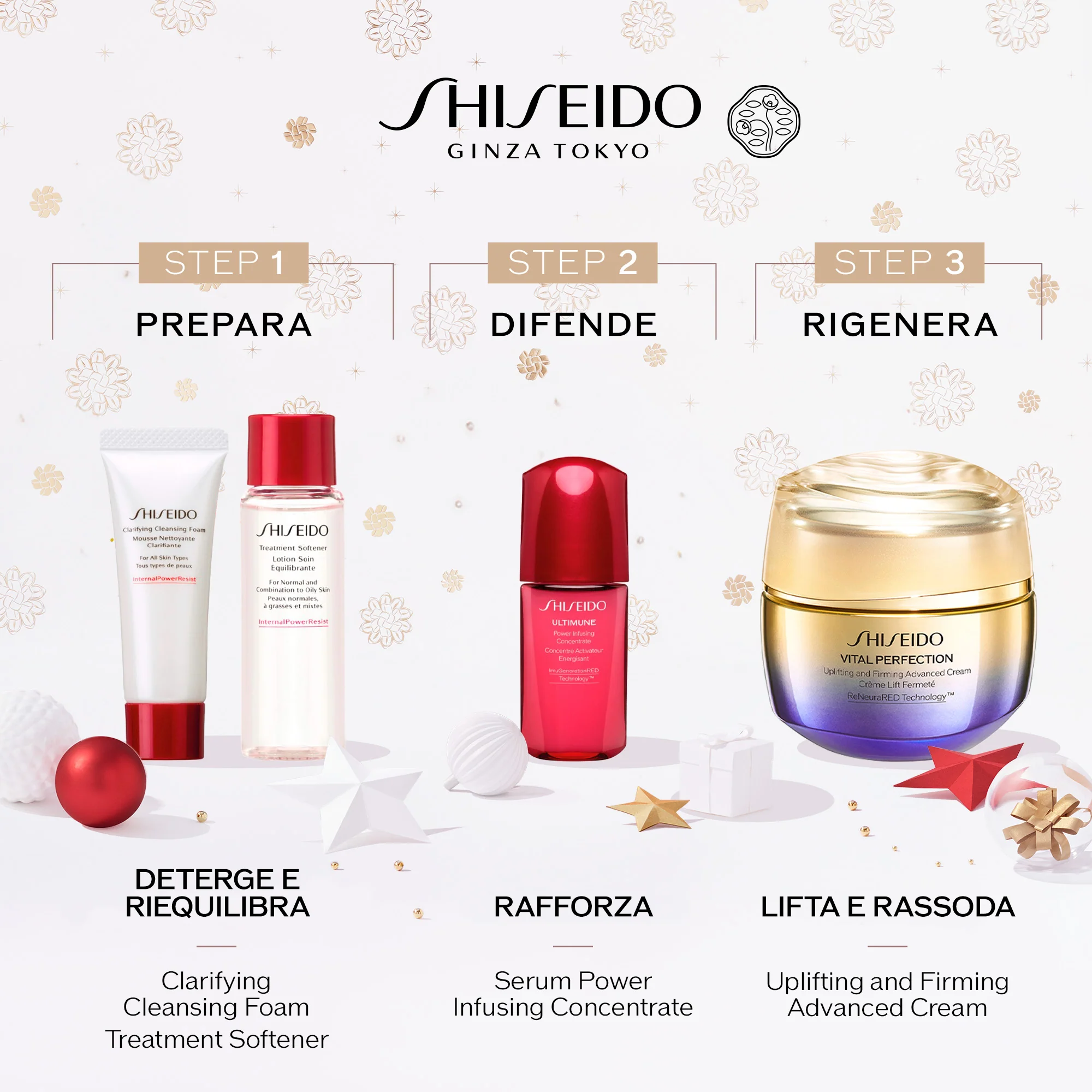 Vital Perfection Vital Perfection Straffende und Festigende Creme Advanced Holiday Kit - Cofanetto Antirughe