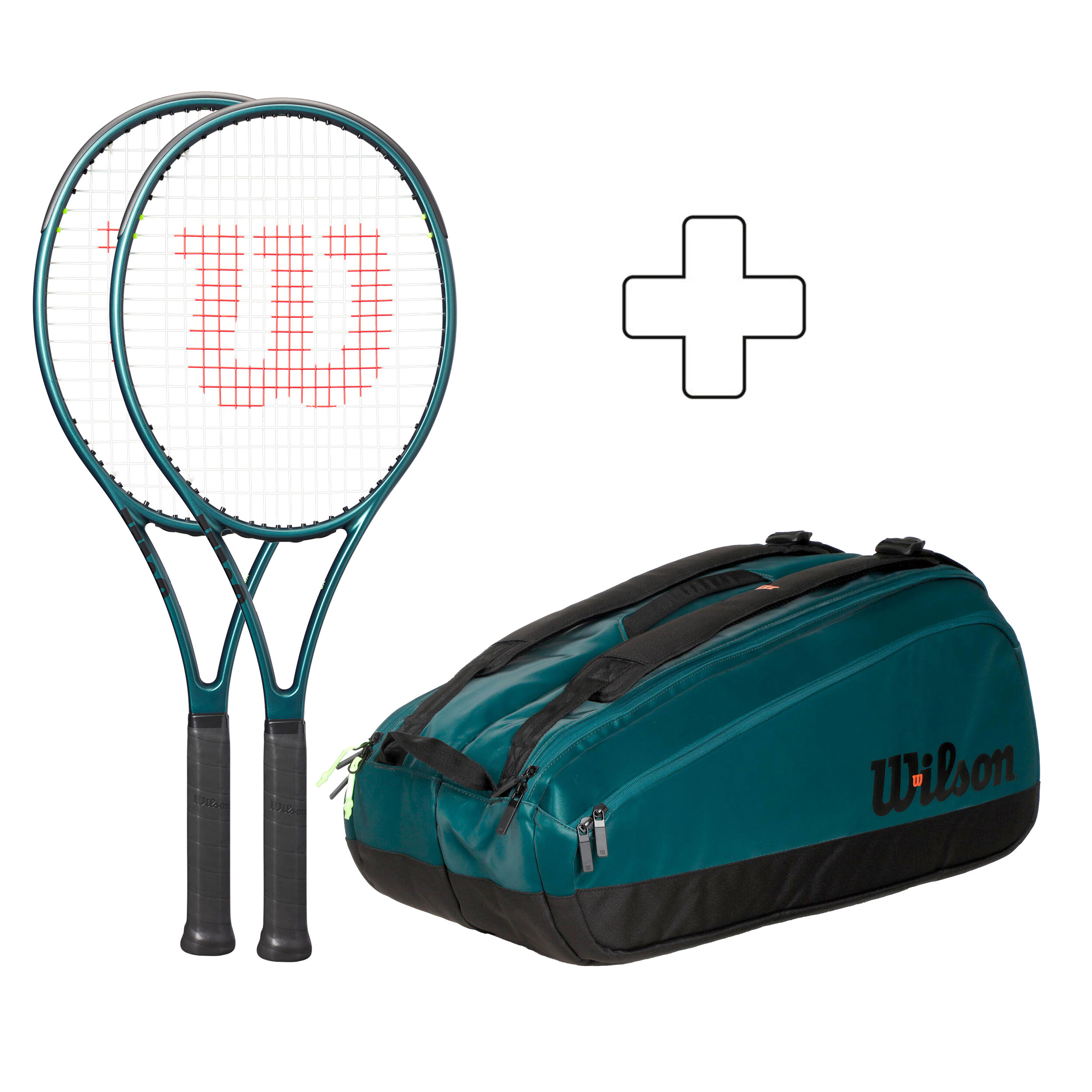 2x Blade 104 V9 Plus Schlägertasche