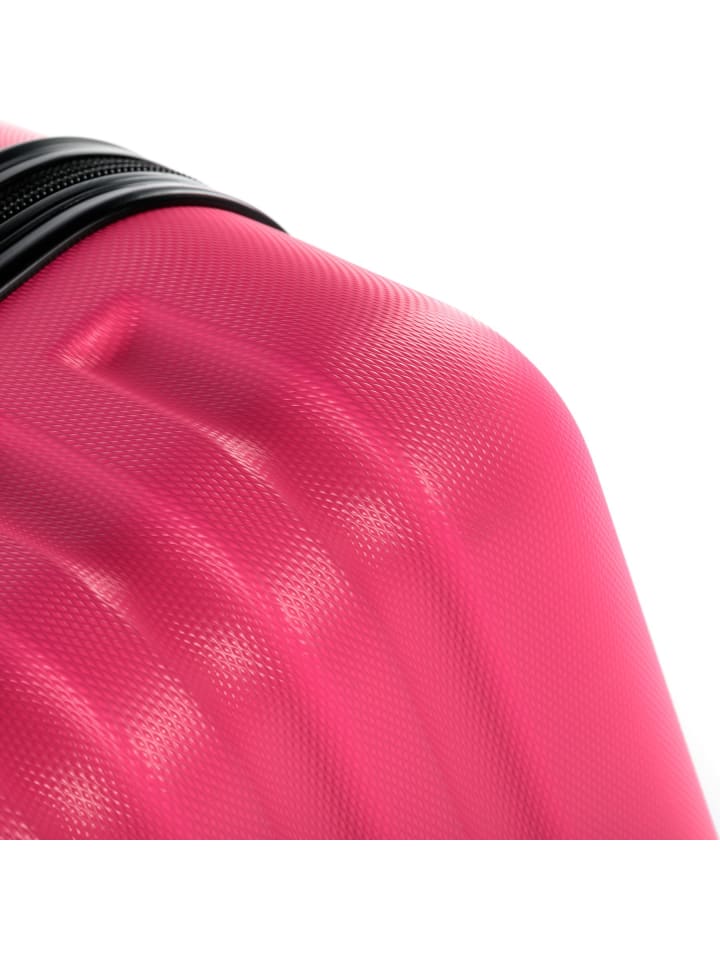 FERGÉ Kofferset Hartschale 3-teilig Hartschale 3 teilig Koffer Set Marseille in pink günstig kaufen onesize