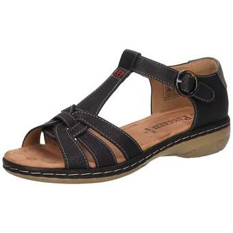 Puccetti Sandale in schwarz