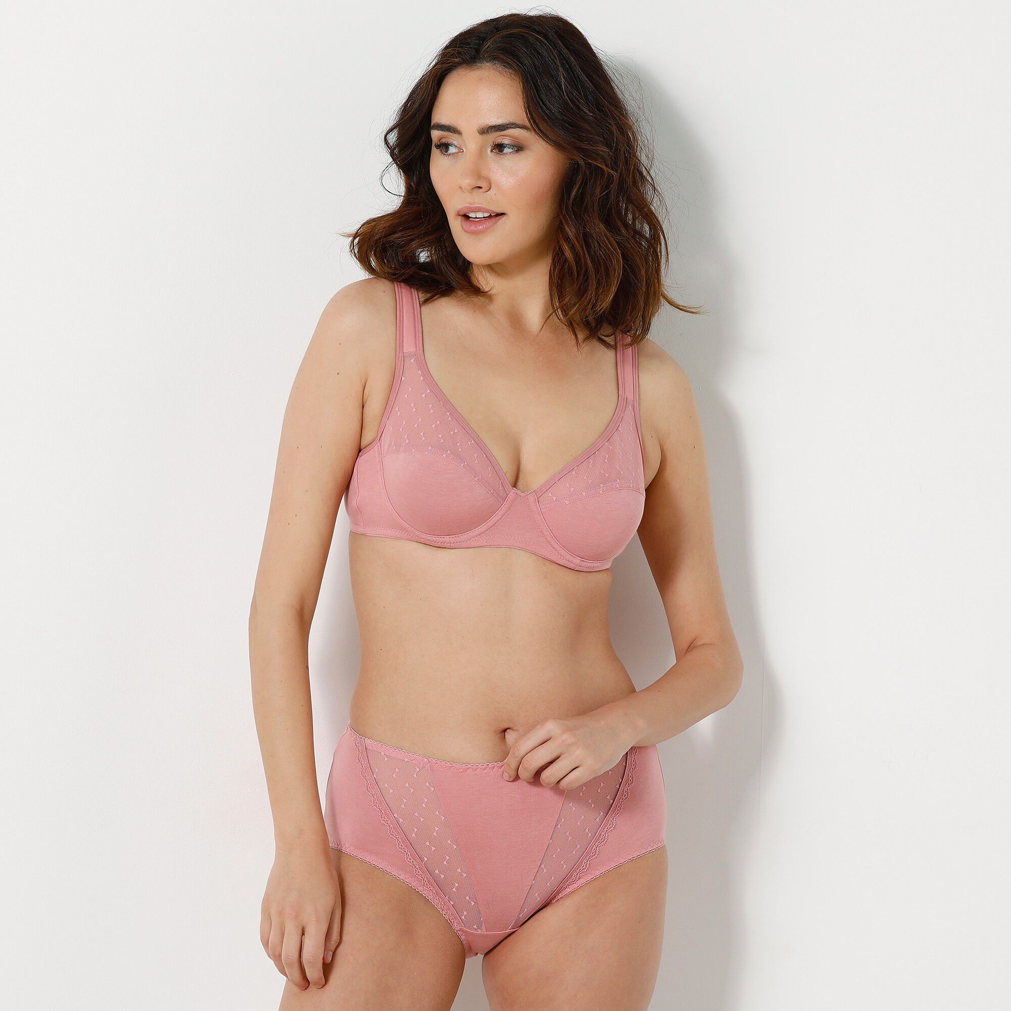 Culotte maxi coton uni Casma – lot de 2