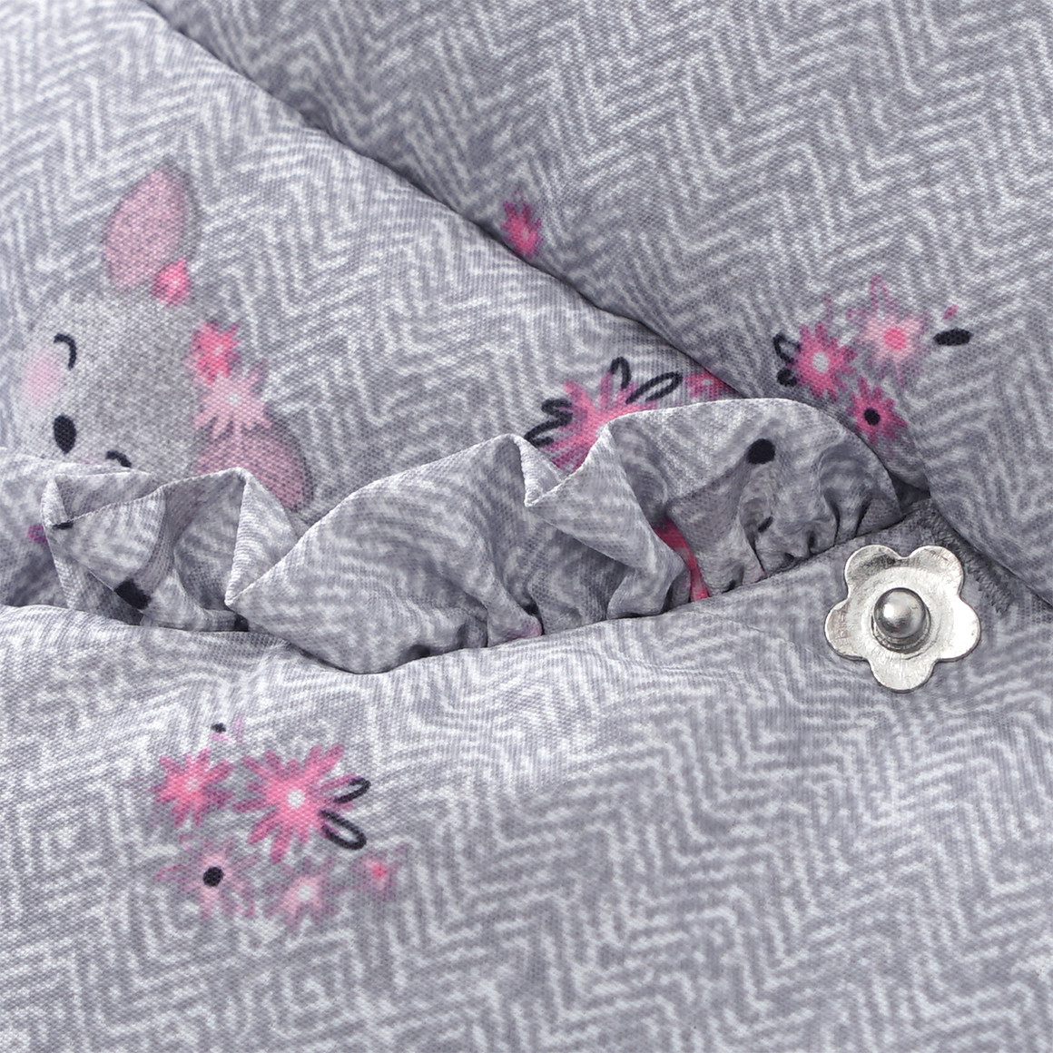 Mädchen Winterjacke mit Reh-Allover