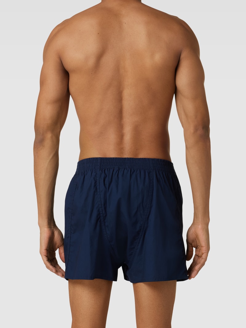 Boxershorts aus Baumwolle im 3er-Pack in royalblau
