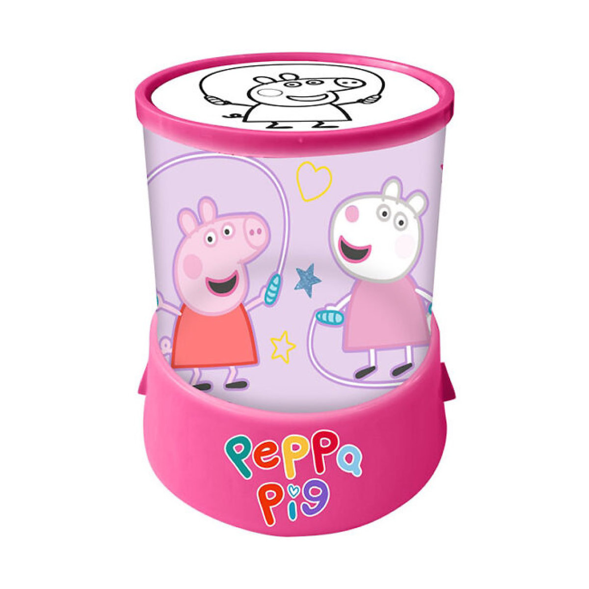 Peppa Wutz Projektor Nachtleuchte Tischlampe
