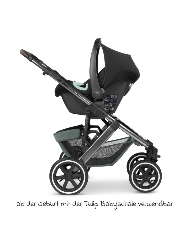 ABC-Design 3in1 Kinderwagen-Set Salsa 4 Air - inkl. in gruen günstig kaufen onesize