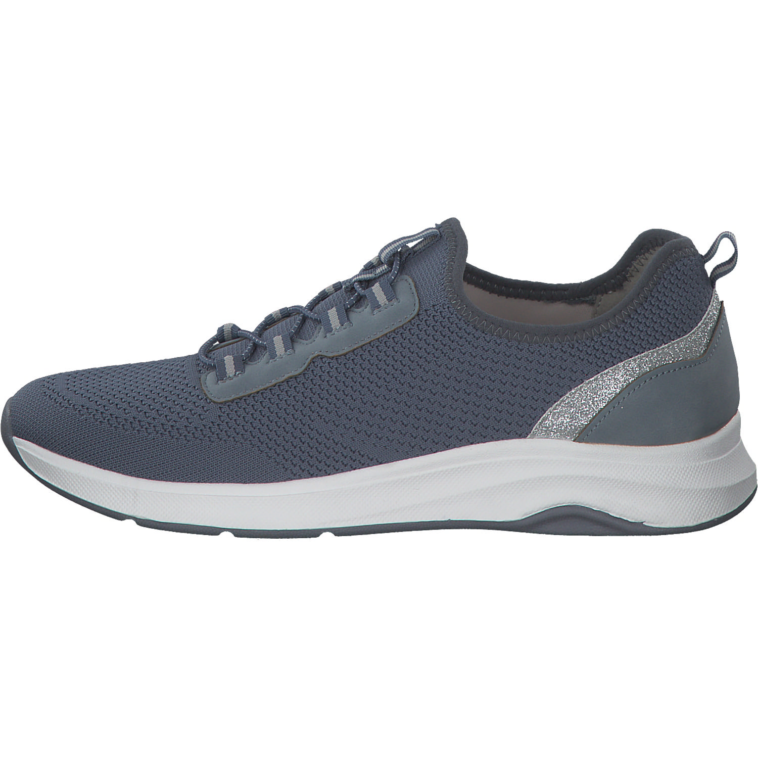 Jana Shoes 24761, Schnürschuhe, Damen, denim