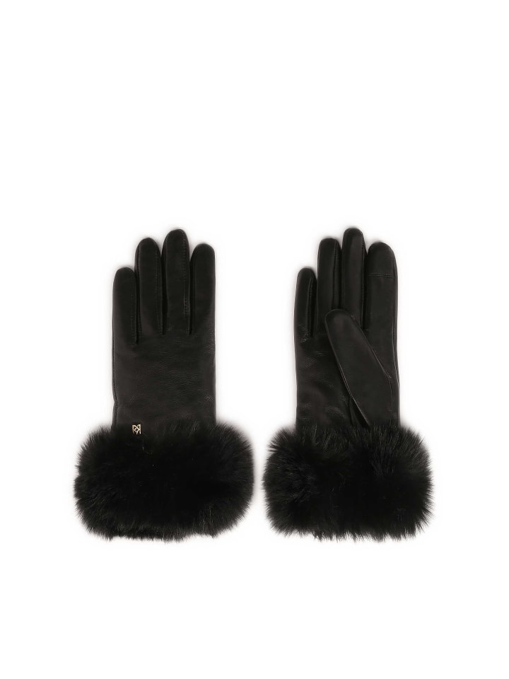 Kazar Handschuhe (Echt-Leder) in Schwarz günstig kaufen
