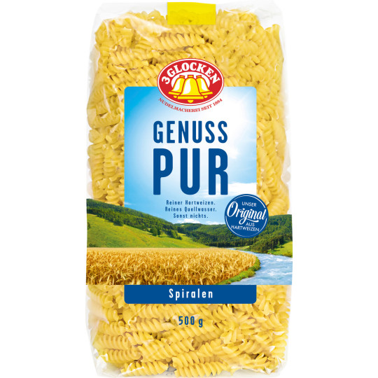 3 Glocken Genuss Pur Spiralen 500G