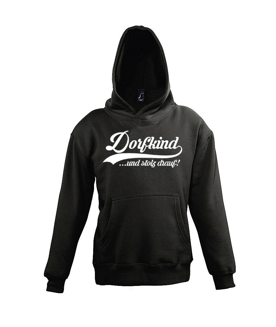 Youth Designz Kapuzenpullover Dorfkind Kinder Hoodie Pullover mit lustigem Frontprint