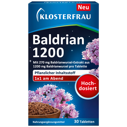 KLOSTERFRAU Baldrian 1200 Tabletten  30 St  Tabletten