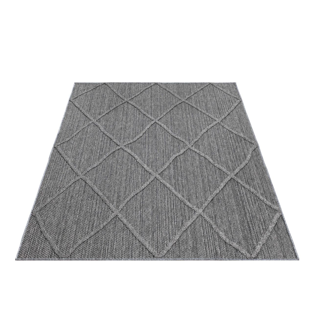Ayyildiz Teppich, PATARA 4952, GREY, 140 x 200 cm
