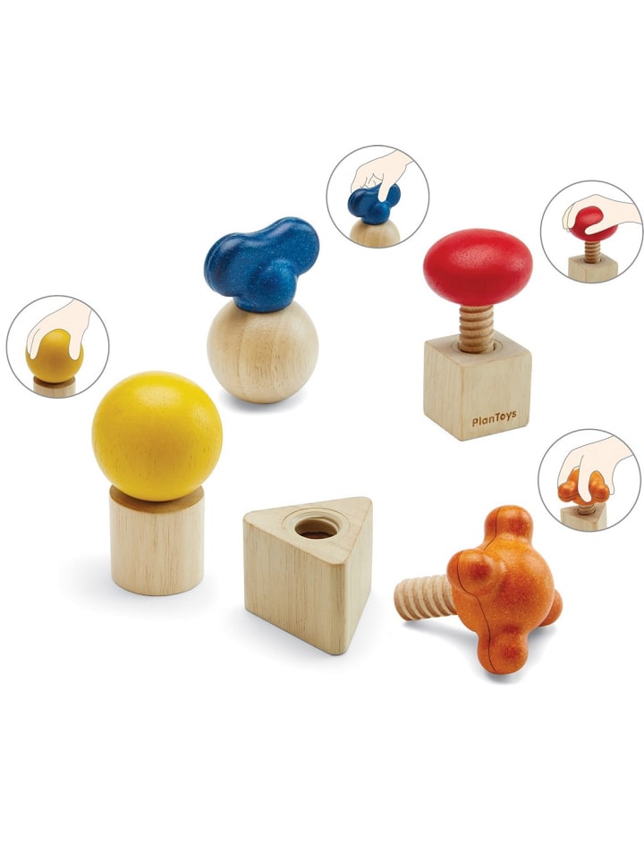 Plan Toys Schrauben und Muttern ab 24 Monate günstig kaufen onesize