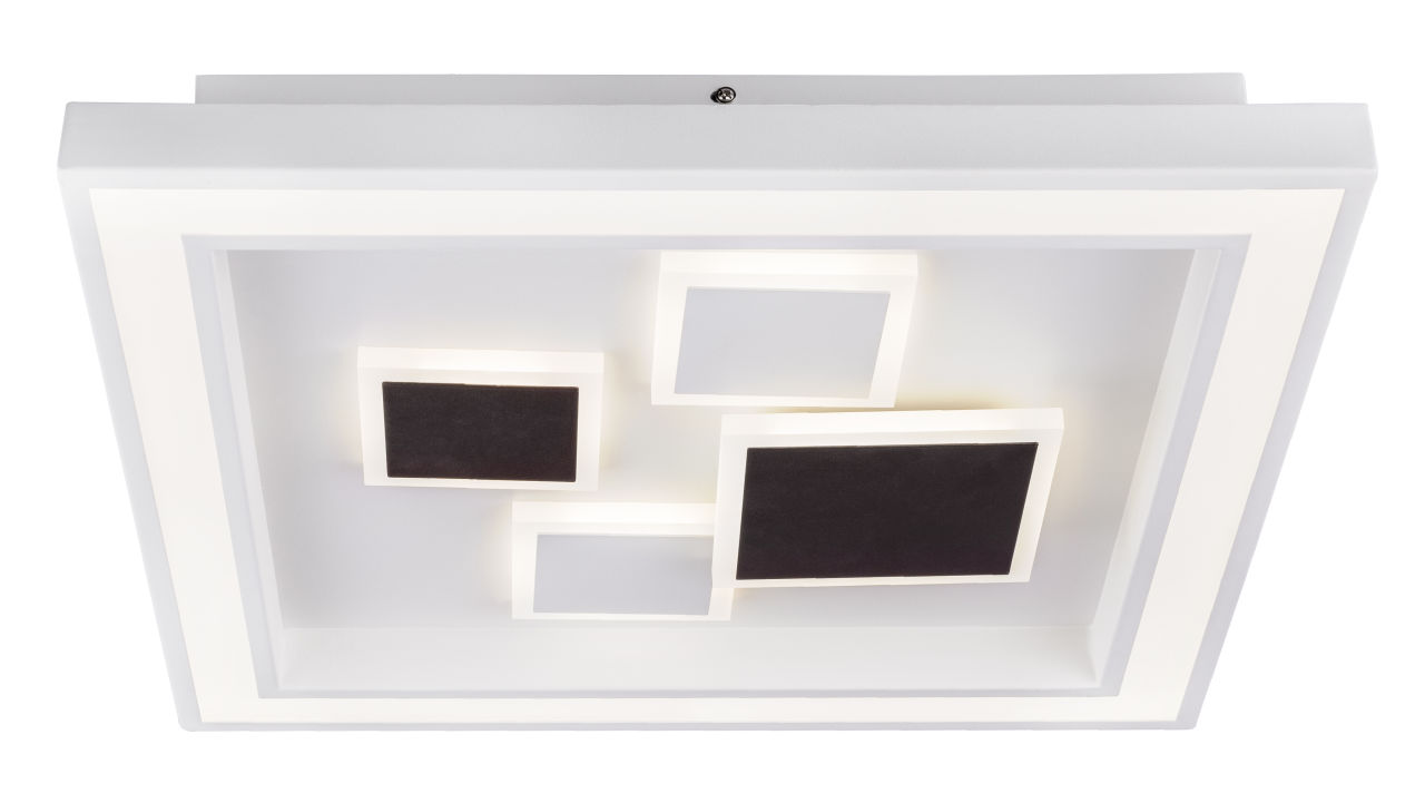 Globo Lighting - NOLO - Deckenleuchte Metall weiß, LED