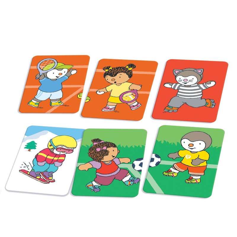 Jeu de cartes Mistigri T'choupi Nathan