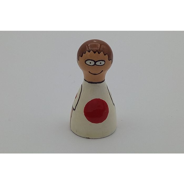 Handbemalte Pöppel - Japaner