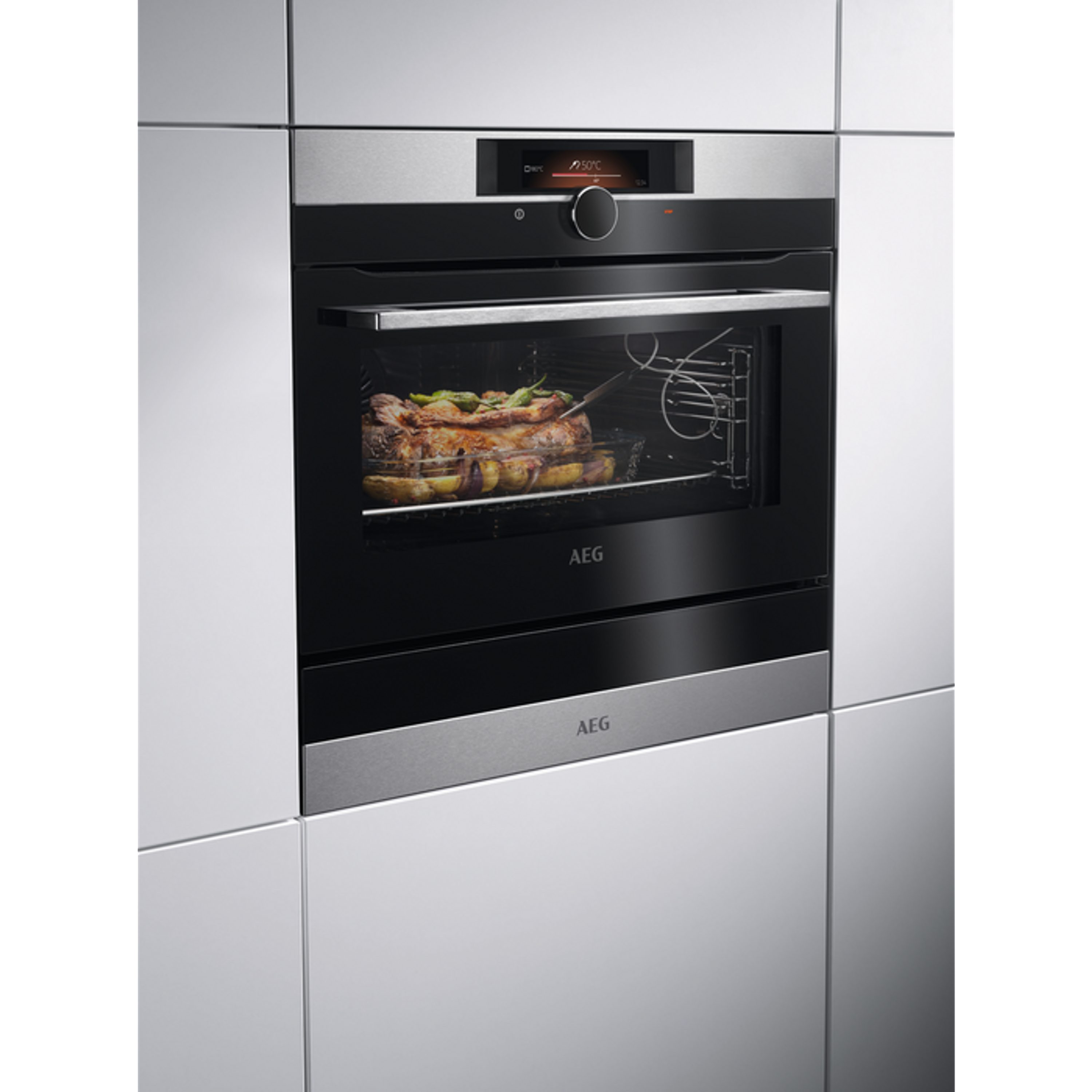 AEG Tellerwärmer KDK911424M, 30-80°C