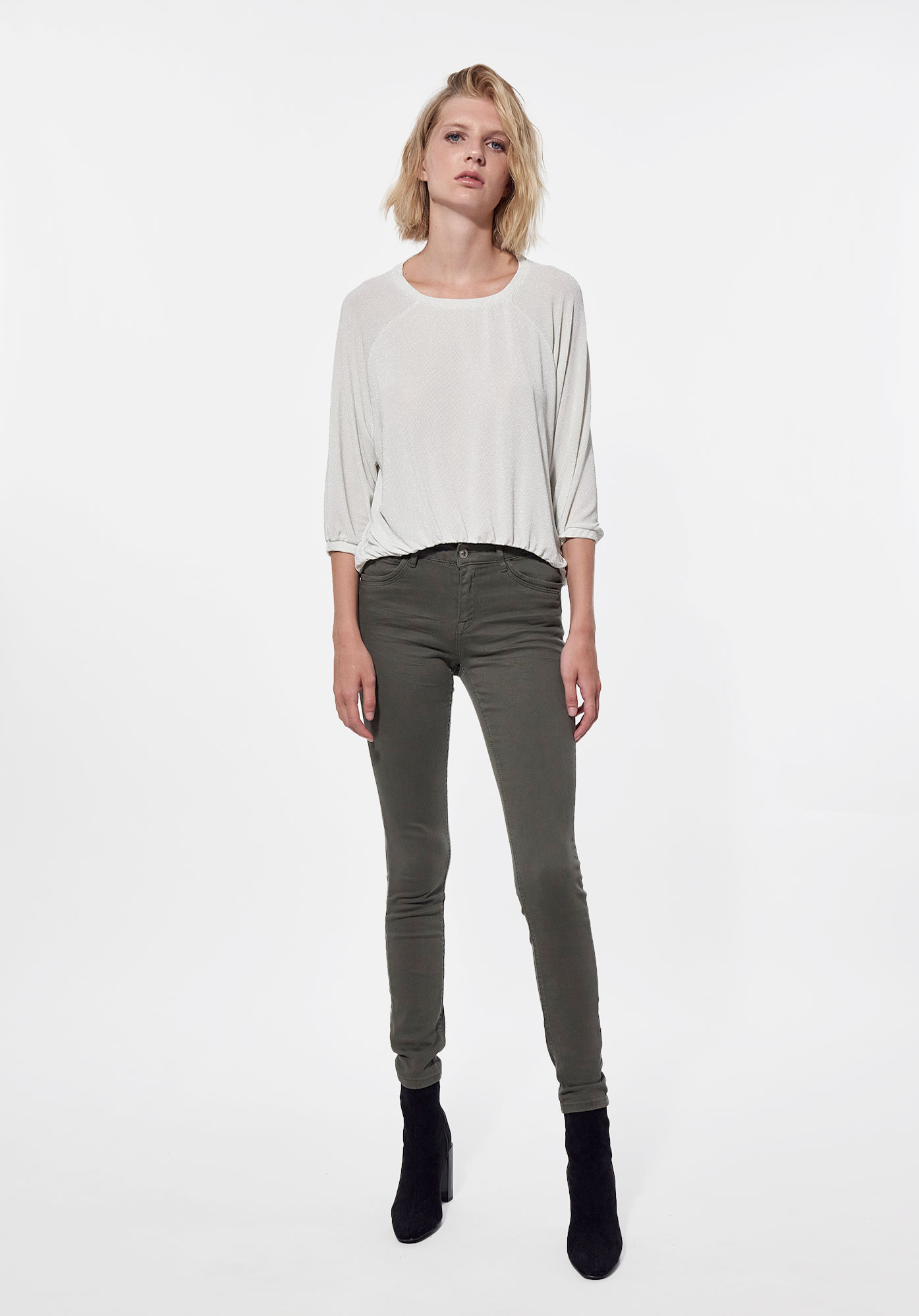 DRILL  Blouse blanche Femme