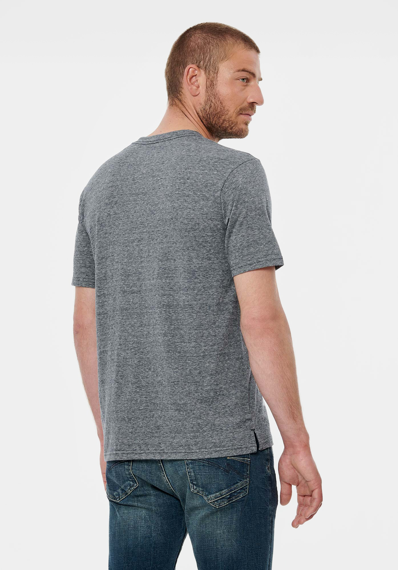 SAVE   T-shirt bleu homme