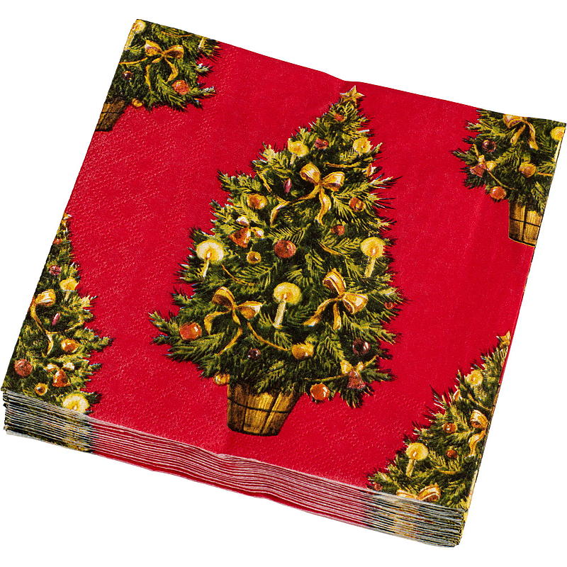 Vie Eco Servietter 20-pk 33x33 cm, julemotiv