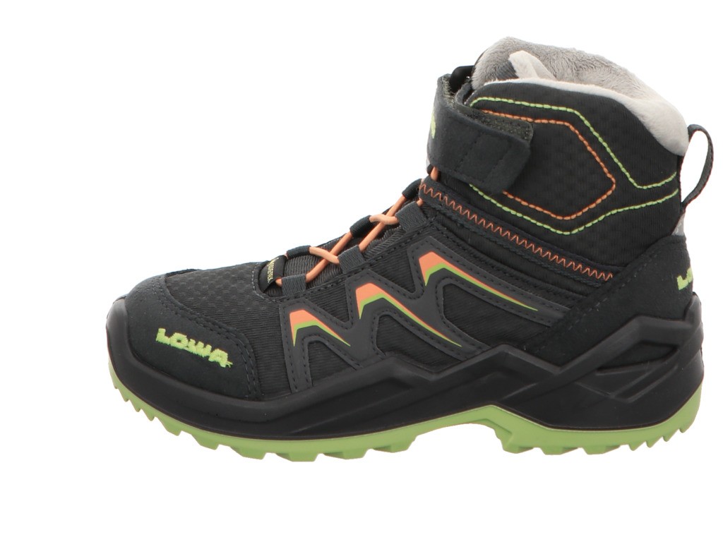 LOWA Stiefel Jungen schwarz MADDOX WARM GTX MID