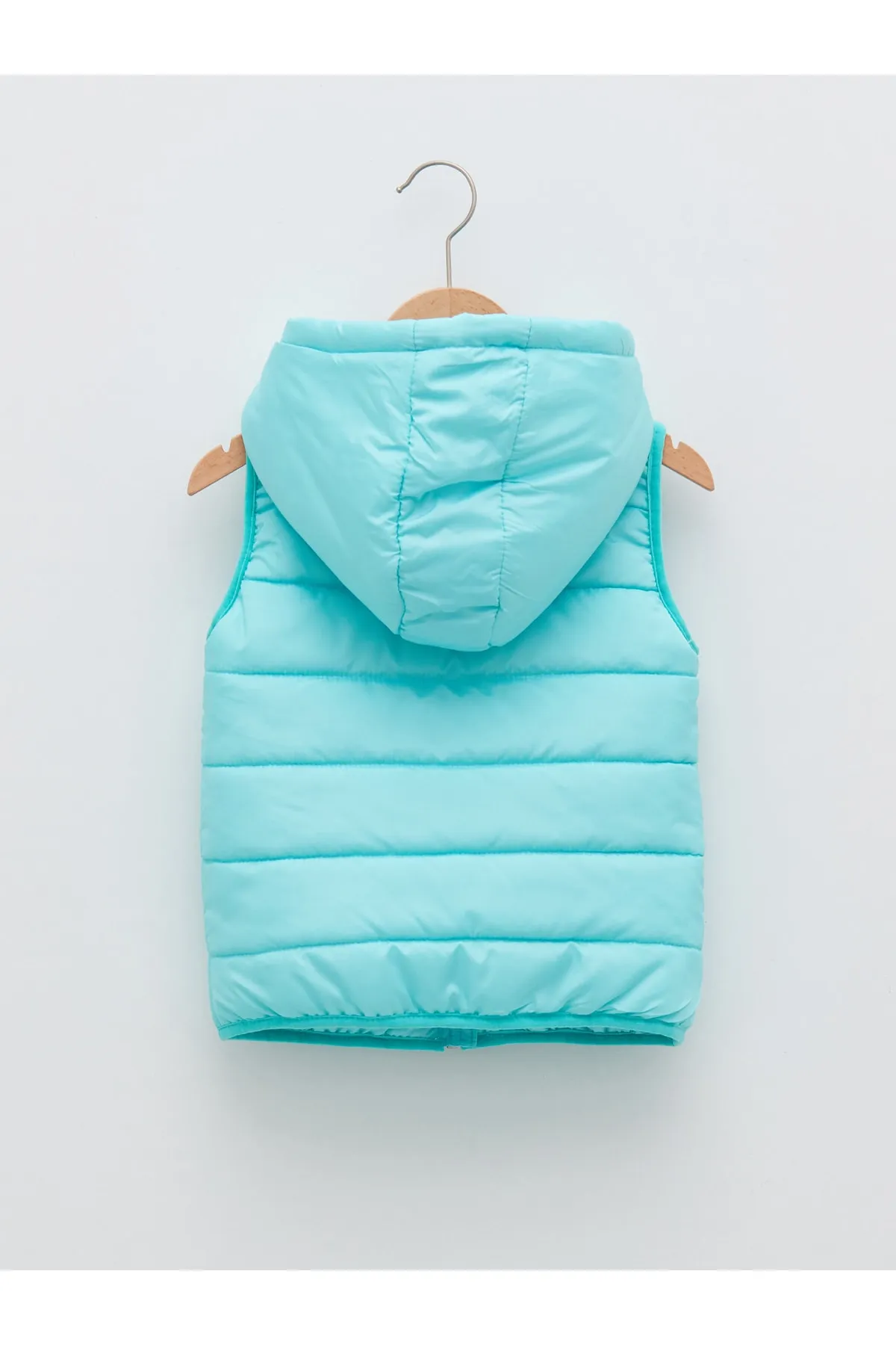 LC Waikiki  Basic Pufferweste mit Kapuze für Mädchen