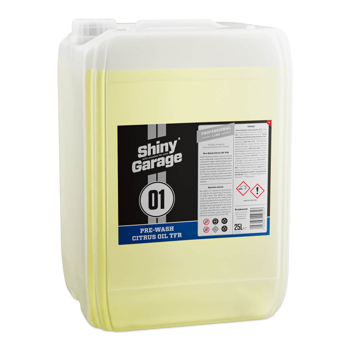 Shiny Garage Pre-Wash Citrus Oil TFR Hochleistungs-Vorreiniger 25L