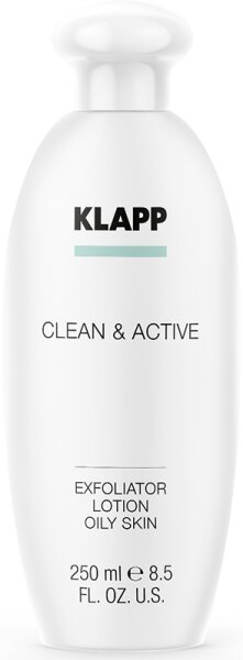 KLAPP Skin Care Science Clean & Active Exfoliator Oily Skin Gesichtswasser