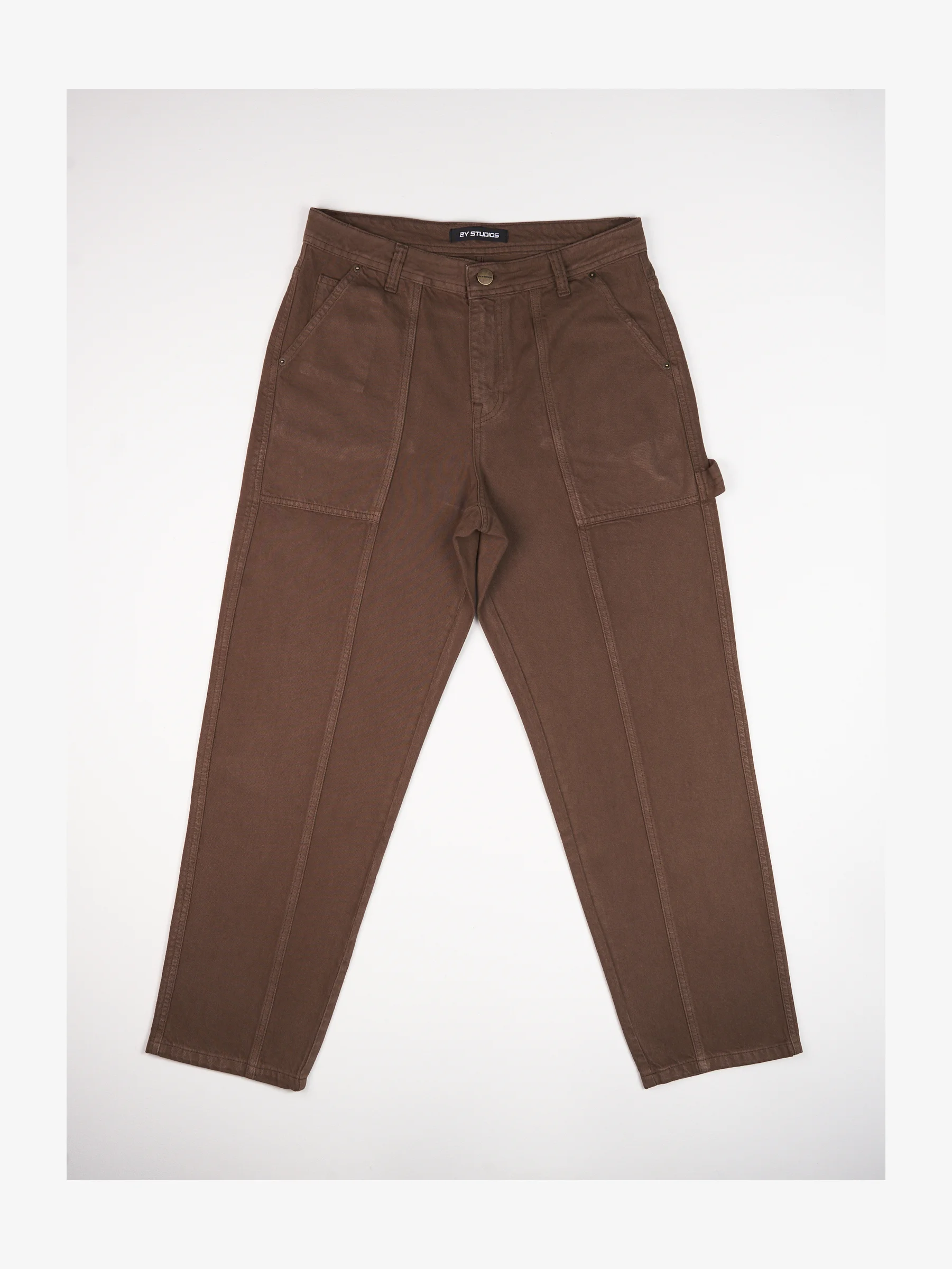 2Y Studios CARDEN WORKER STRAIGHT - Vaqueros pitillo