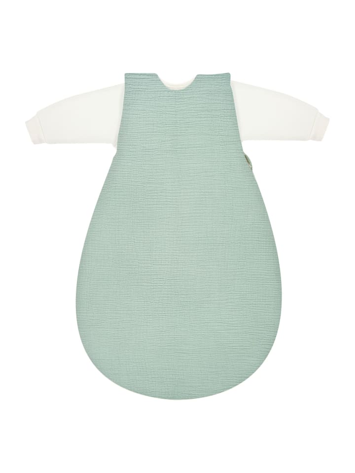 Alvi 4-Season Mull-Schlafsack Baby Mäxchen 2tlg. Exklusiv in Hellgrün günstig kaufen