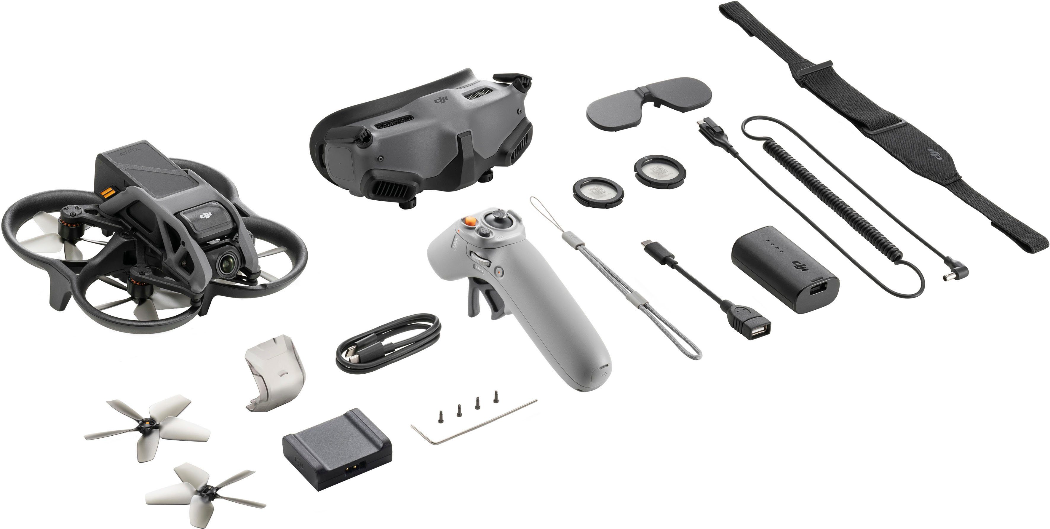 DJI Avata Pro-View Combo (DJI RC MOTION 2) Drohne (4K Ultra HD)