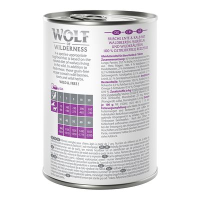Wolf of Wilderness Senior 6 x 400 g