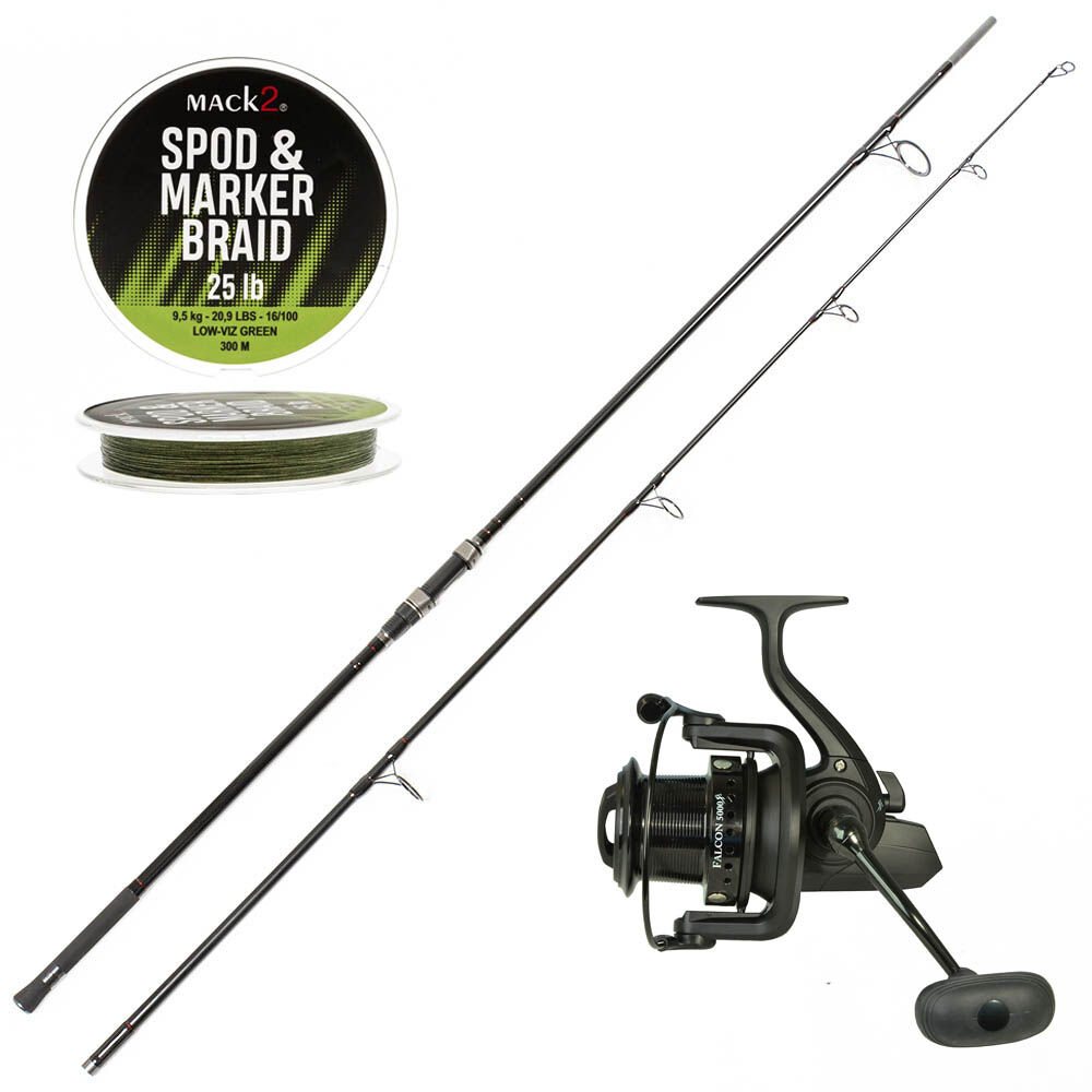 Pack Carp Addict Spod 10' 5lbs + Falcon 5000 + Tresse