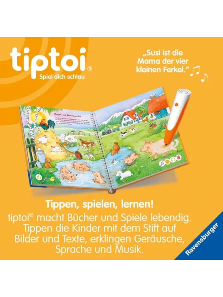Ravensburger tiptoi® Mein Wörter-Bilderbuch Tiere günstig kaufen onesize