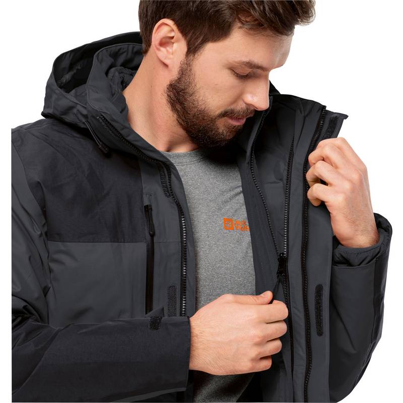 Jack Wolfskin JASPER 3IN1 Doppeljacke Herren