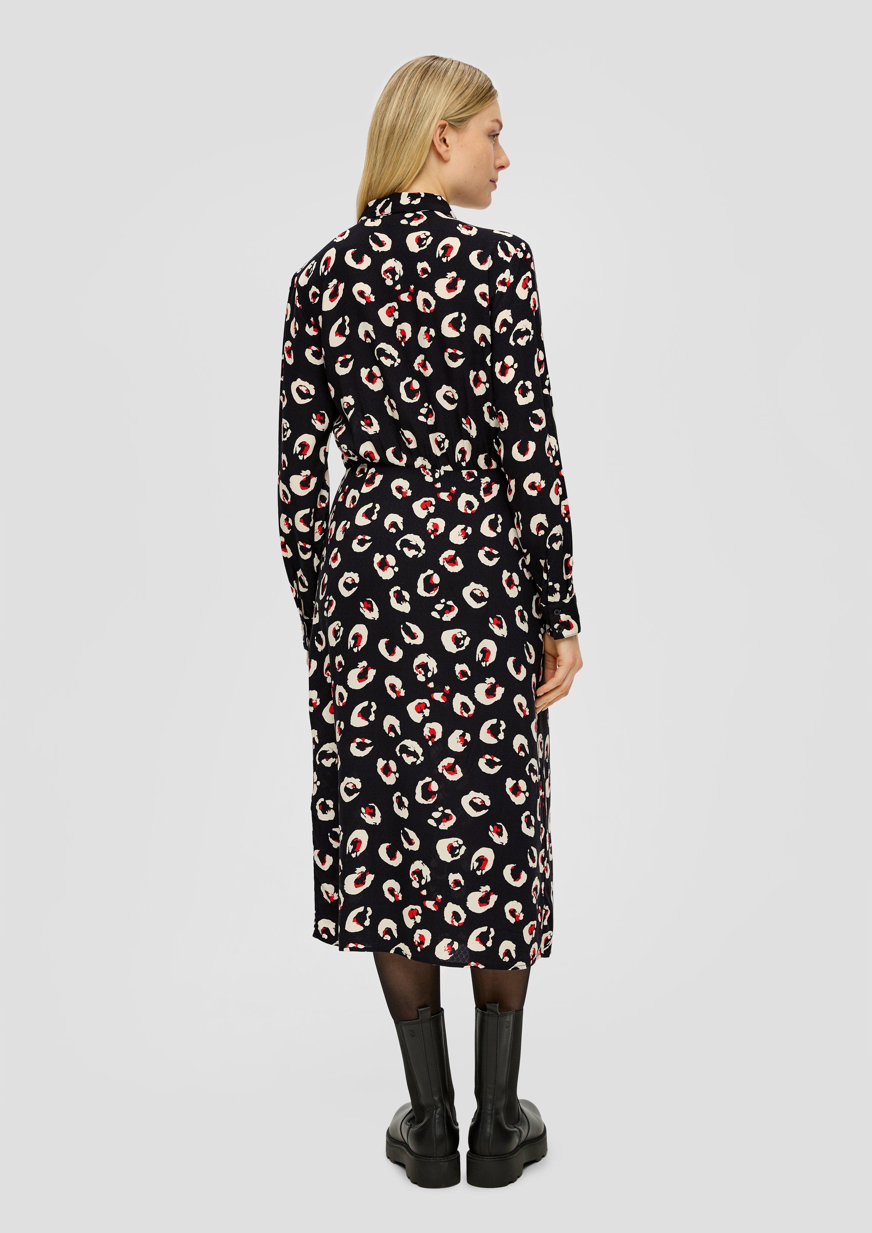 Hemdblusenkleid aus Viskose  2143037-99A1
