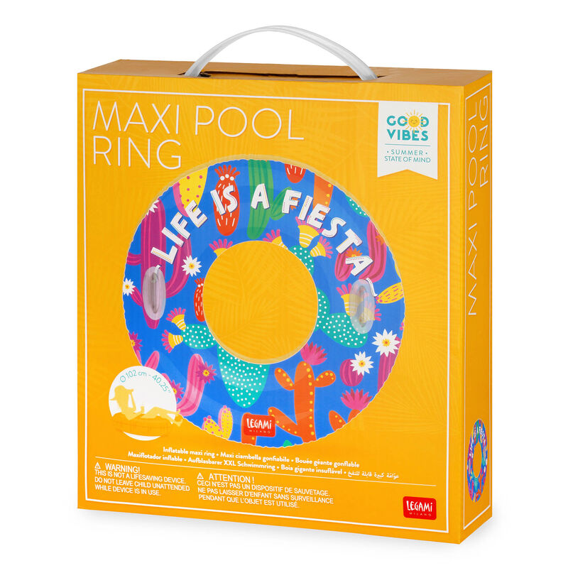 Anillo hinchable maxi para nadar - Anillo de piscina maxi