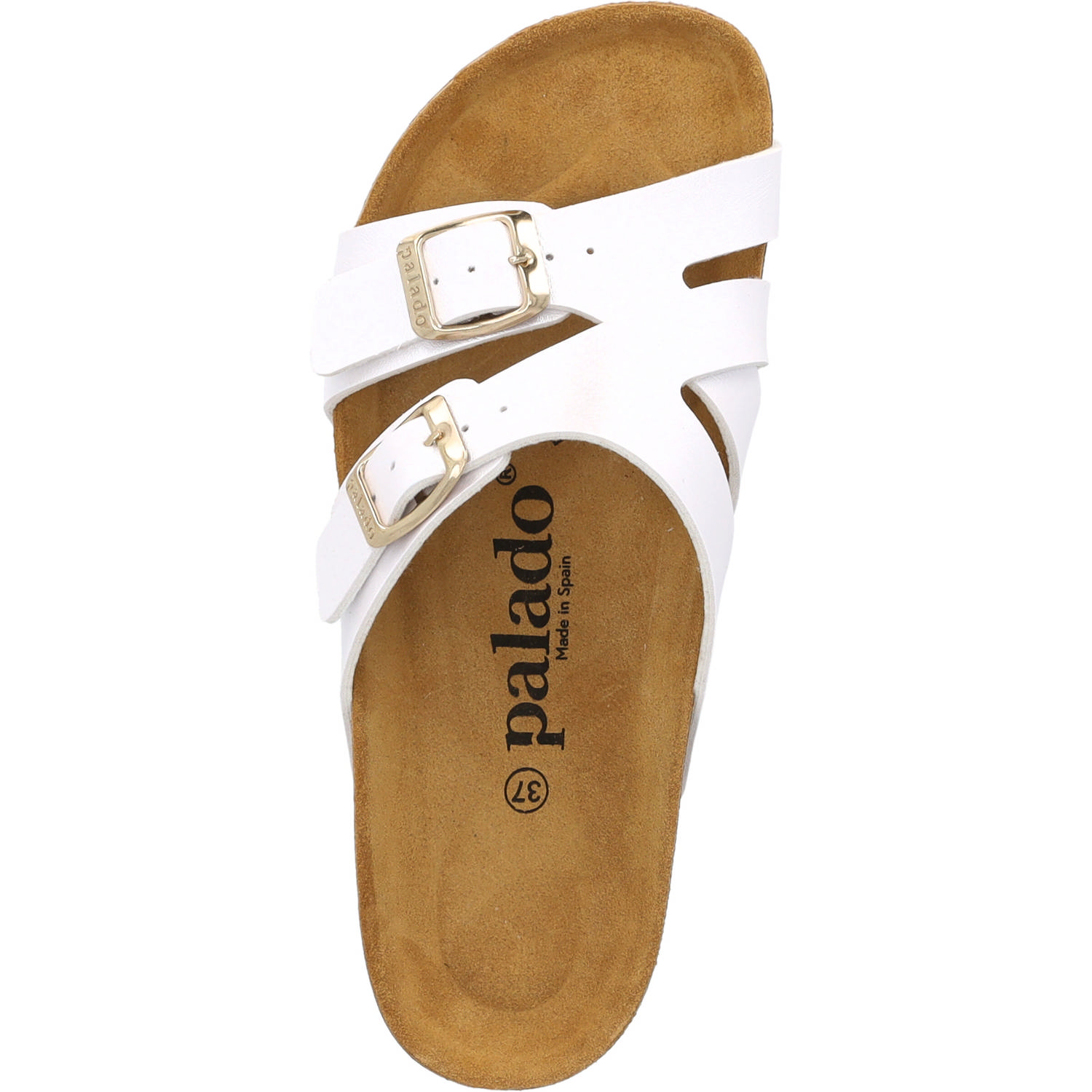 Palado Arrila, Pantoletten, Damen, Weiß Metallic