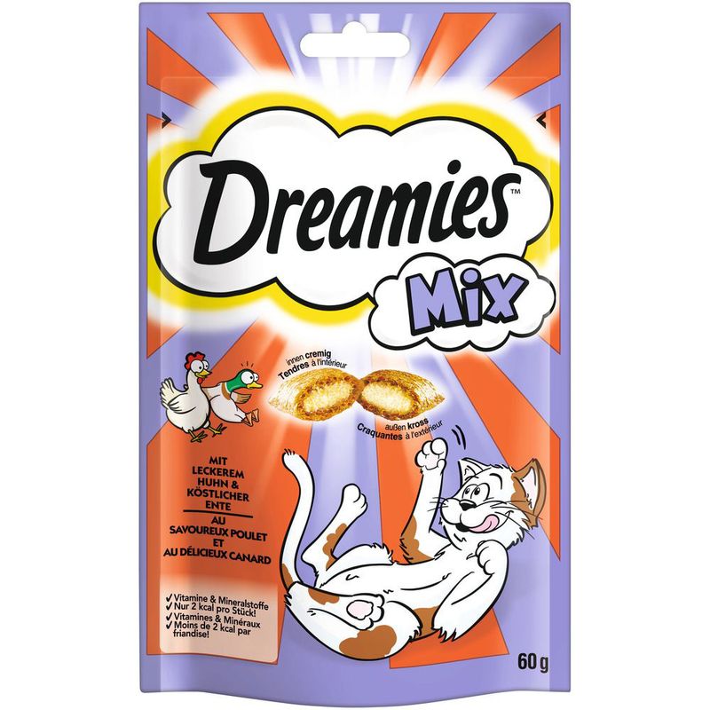 Sparpaket Dreamies Katzensnacks Mix Pack 6 x 60 g