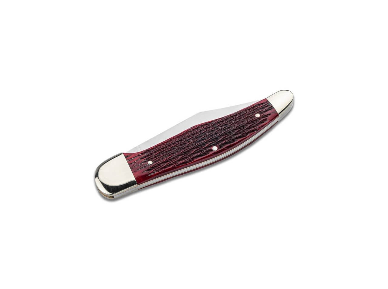20-20 Knochen Rot Jigged