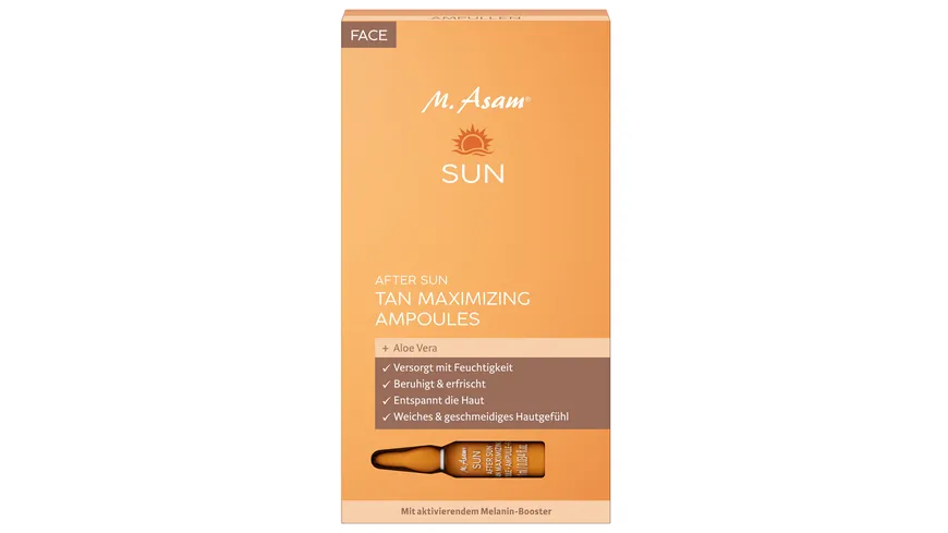 M. Asam® SUN After Sun Tan Maximizing Ampullenkur 7 ml