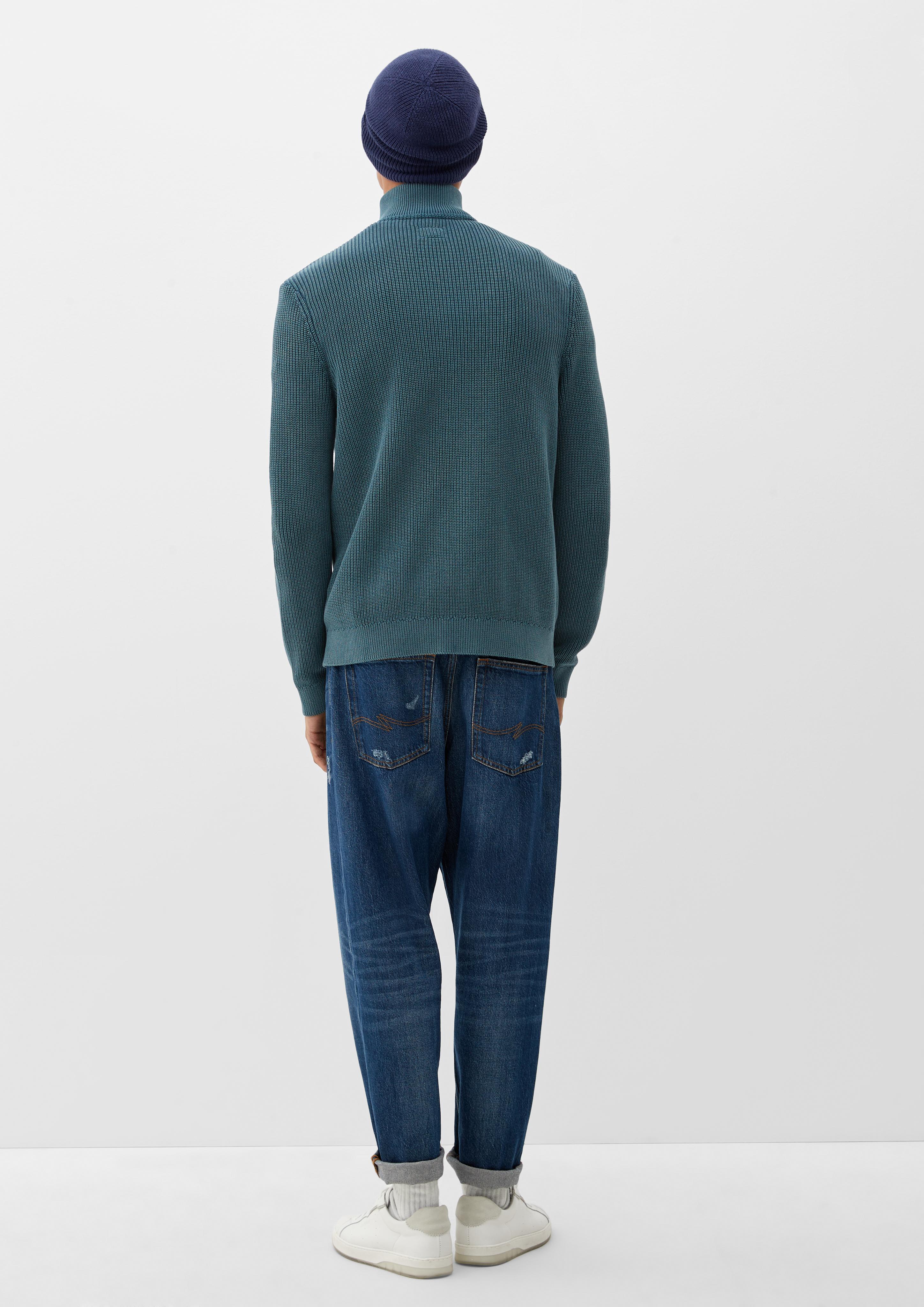 Pullover mit Troyer-Kragen  2118699-6985
