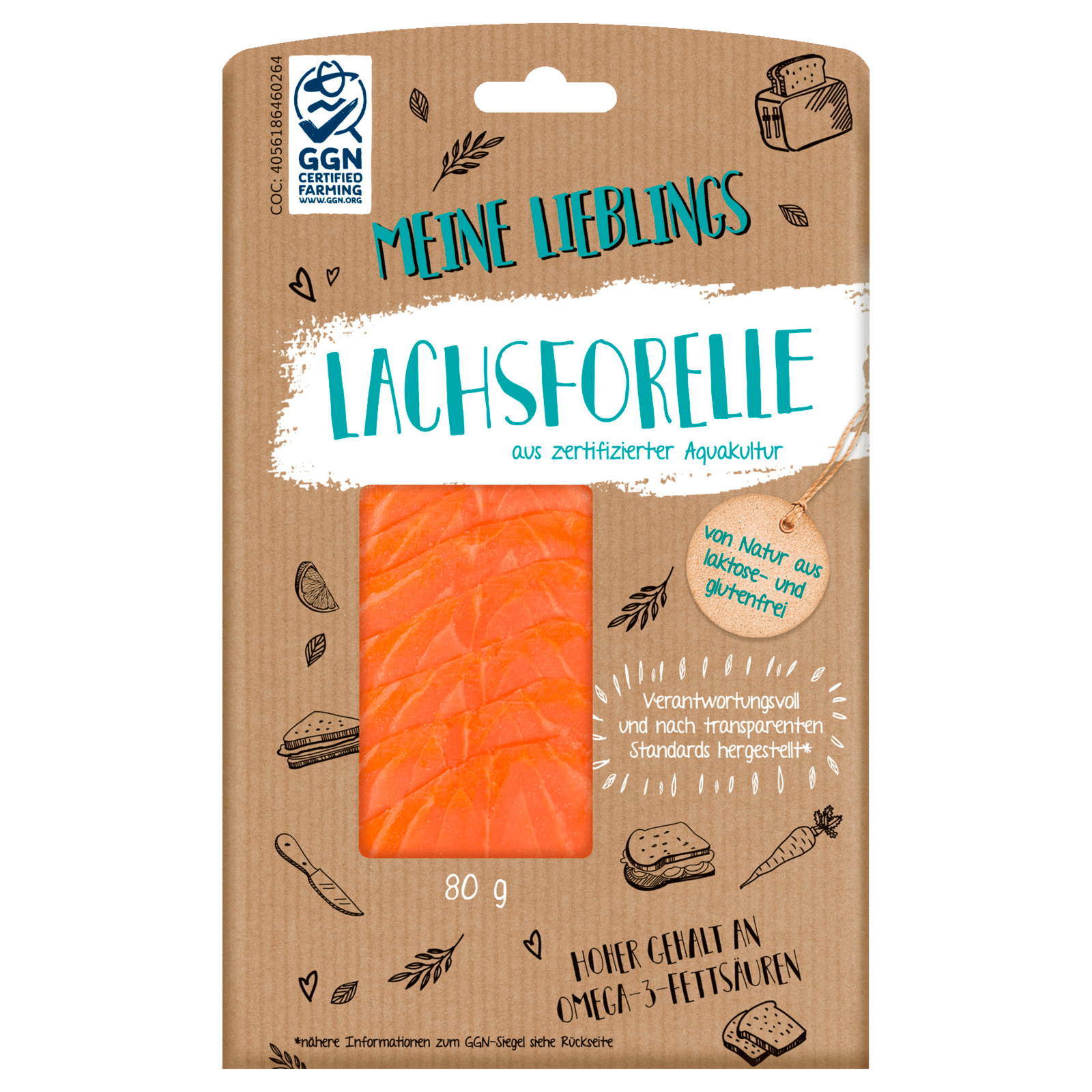 Mein Lieblings Lachsforelle GGN 80g