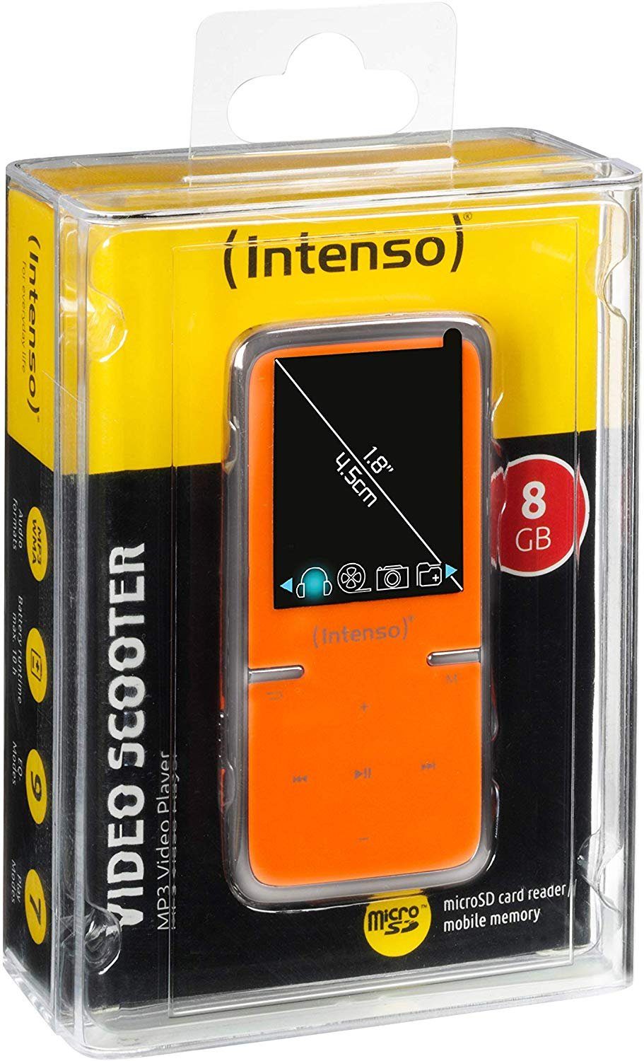 Intenso Video Scooter 8GB orange MP3-Player