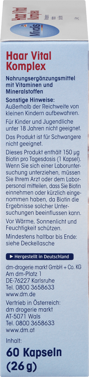 Haar Vital Komplex, Kapseln 60 St., 60 St
