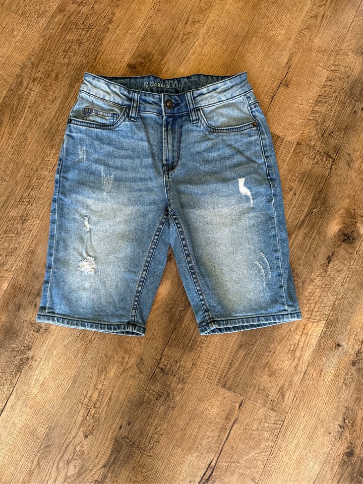 Garcia Jeans-Bermudas in Hellblau günstig kaufen 140