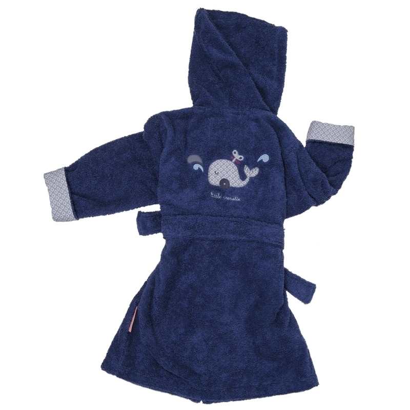 Peignoir enfant Baleine 6/7 ans